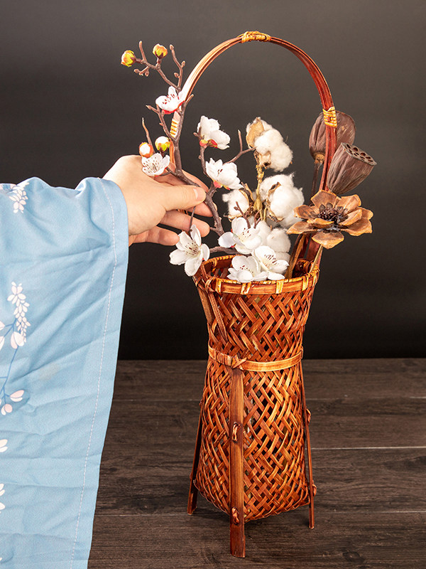 手工竹编花瓶-手工竹编花瓶促销价格、手工竹编花瓶品牌- 淘宝