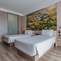 Atour 3 0 Hotel Furniture Standard Room Full Set Hanting Express Hotel Bed Hotel Furniture Bed Standard Room Full Set Customization