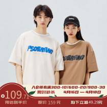 PSO Brand32 branch 200 gr pure cotton towel undercoat LOGO subsection short sleeve male tide lovers T-shirt half sleeve
