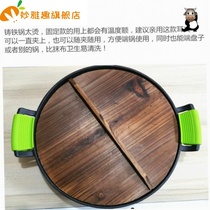 Special thick silicone pot handle anti-hot sleeve high temperature resistant cast iron wok heat insulation gloves hand clip pot ear sleeve ear clip Pad