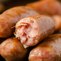 Shambado grilled sausage Volcanic stone grilled sausage pure meat authentic sausage Taiwan hot dog meat sausage crispy black pepper original packaging