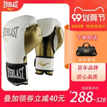 EVERLAST Boxing Gloves Sanda Boxing Men and Women Training Sandbag Fighting Adult Boxing Cover
