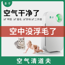  Air filter Pet deodorant suction cat hair purifier Negative ion air purifier Household mite removal hypoallergenic
