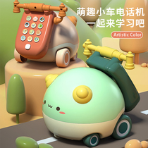 Baby children telephone toy girl baby multi-function story music mobile phone boy puzzle early education gift
