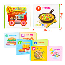 Tikyins same EVA tore and fade book children cognitive food books early teaching Enlightenment toys 0 - 1 years old