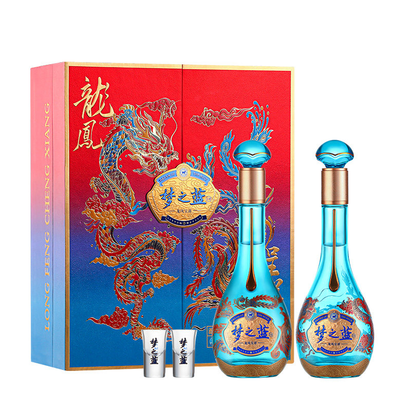 【新品未開封】中国 白酒 梦之蓝 夢之藍 M6 52% O1CN01Q5yuLs24bNXD8LsRa_!!