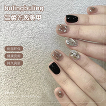 Black nail polish glue 2023 new summer ice transparent pure color gray nude color phototherapy glue nail shop dedicated long-lasting