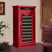 FGH rich red 168 solid wood constant temperature wine cabinet Tea refrigerator Cedar wood moisturizing cabinet