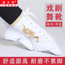 New dance boots womens long tube Mongolian leather boots Xinjiang dance shoes men Tibetan drama performance high-help jazz shoes