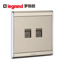 TCL Legrand switch socket shang yun satin sand gold phone computer network cable panel network port phone socket