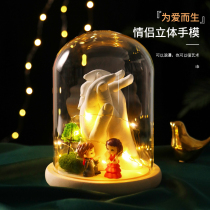 Lovers Handfilm Plaster Stereodiy Hand Model Clone Powder Gypsum 3d Handmade Material Homemade Memorabilia