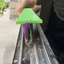 Groove cleaning brush window groove brush washing cleaning of window window sill artifact window gray window seam wiping gray gap tool