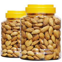 New hand peeling almond 500g big Almond Nut Almond bulk small package original whole box of dried fruit snacks