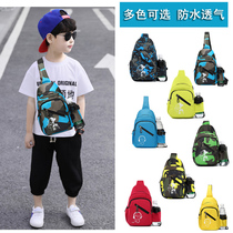 Childrens bag Travel shoulder slant backpack Boy chest bag tide school student crossbody bag Boy fanny pack Lightweight woman