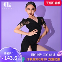 Sikaso Latin dance performance clothes women childrens new dress Latin dance clothes Girls summer practice G3538