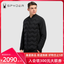 SPYDER SPIDER SNOW SUIT AUTUMN WINTER MAN 356STYLE WATER CORRUGATED SHUTTLE WOVEN DOWN JACKET 21CF205M