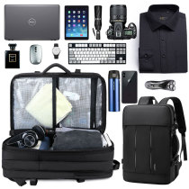 Laptop bag 17 inch backpack mens shoulders large capacity travel oversized clothes mens business business travel school bag