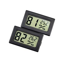Embedded Mini Indoor Industrial Electronic Humidity Meter Cigar Box Humitometer Reptile Pet Temperature Gauge
