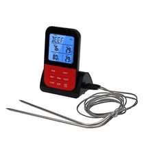 Wireless Barbecue Thermometer Digital BBQ Cooking Meat Food Oven Baked Timer Multifunction Thermometer