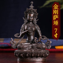 Tibetan Buddhist supplies Vajra Buddha statue pure bronze Vajra Buddha statue 7 inch
