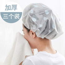 Bath Cap Waterproof Adult Lady Shower Bath Headgear Long Hair Lady Cute Children Cooking Oil Smoke-Proof Hat
