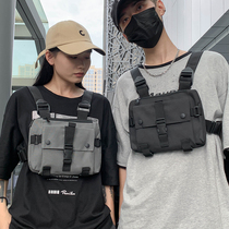 2021 New Backpack Men Casual Minimalist Tactical Chest Bag Women Ins Han Edition Sports 100 Hitch Versatile Magna Bag