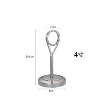 Stainless steel table number plate menu holder Hotel table card menu clip number clip Wedding sign Seat card table number plate