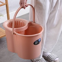 Mopping bucket Home Old-fashioned Hand Pressure Mop Barrel Mop Wringing Machine Wringing Dryer Mound Water Storage Bucket Manual Cleaning Barrel