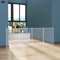 Door baffle household indoor frame doorway guardrail grille no-hole installation for childrens pet cats and dogs anti-jumping fence