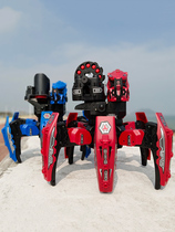 Star Warrior electric remote control robot intelligent parent-child battle all-terrain double weapon six-legged spider toy