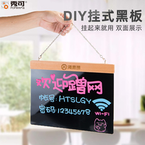 Xiucan hang-up rewritable blackboard sign sign sign warning sign promotion card is in business right back welcome to go out and shop listed