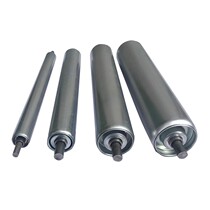 2538mm diameter unpowered roller galvanized roller small assembly line conveyor roller stainless steel roller