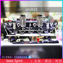 Dutch Kees Spirit ghost imported commercial dual-head Semi-Automatic Coffee Machine Italian multi-boiler PID