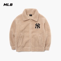 MLB official men and women couples jacket sports cashmere jacket loose casual 21 autumn winter New JPF03