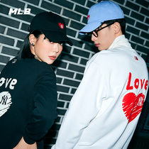 MLB official mens and womens sweaters love printing loose sports leisure Valentines Day 21 Ox spring and autumn new MTL2