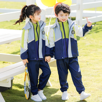 Kindergarten garden clothes spring and autumn clothes childrens class clothes assault clothes sports set first grade school uniforms autumn and winter