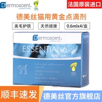 Demes French ESSENTIAL6 Golden Point Drops Cat Skin Topical Skin Care Nutritional Hair Less Hair Removal