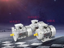 1400 kW small three-phase vertical aluminum shell asynchronous motor 8024 motor YE2 reducer National standard 370w