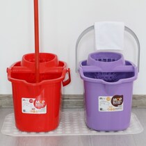 Washing mop bucket rectangular single barrel mop bucket household mop bucket mop bucket squeeze bucket squeeze dry bucket large capacity