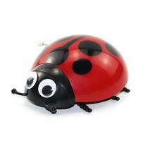 Seven-star ladybug toys clockwork childrens popular science color little boys and girls on the chain simulation crawling small gifts