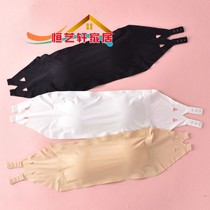 Able to fit invisible shoulder strap Two type of wear without shoulder strap wiping chest one-piece rear row and buckle summer cool and bottom lingerie woman