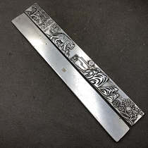 Town Ruler Town Paper Press Ruler Stationery Zodiac Zodiac Bronze Town Ruler Zodiac Tiger Stationery Wenfang Four Treasure Books House Supplies