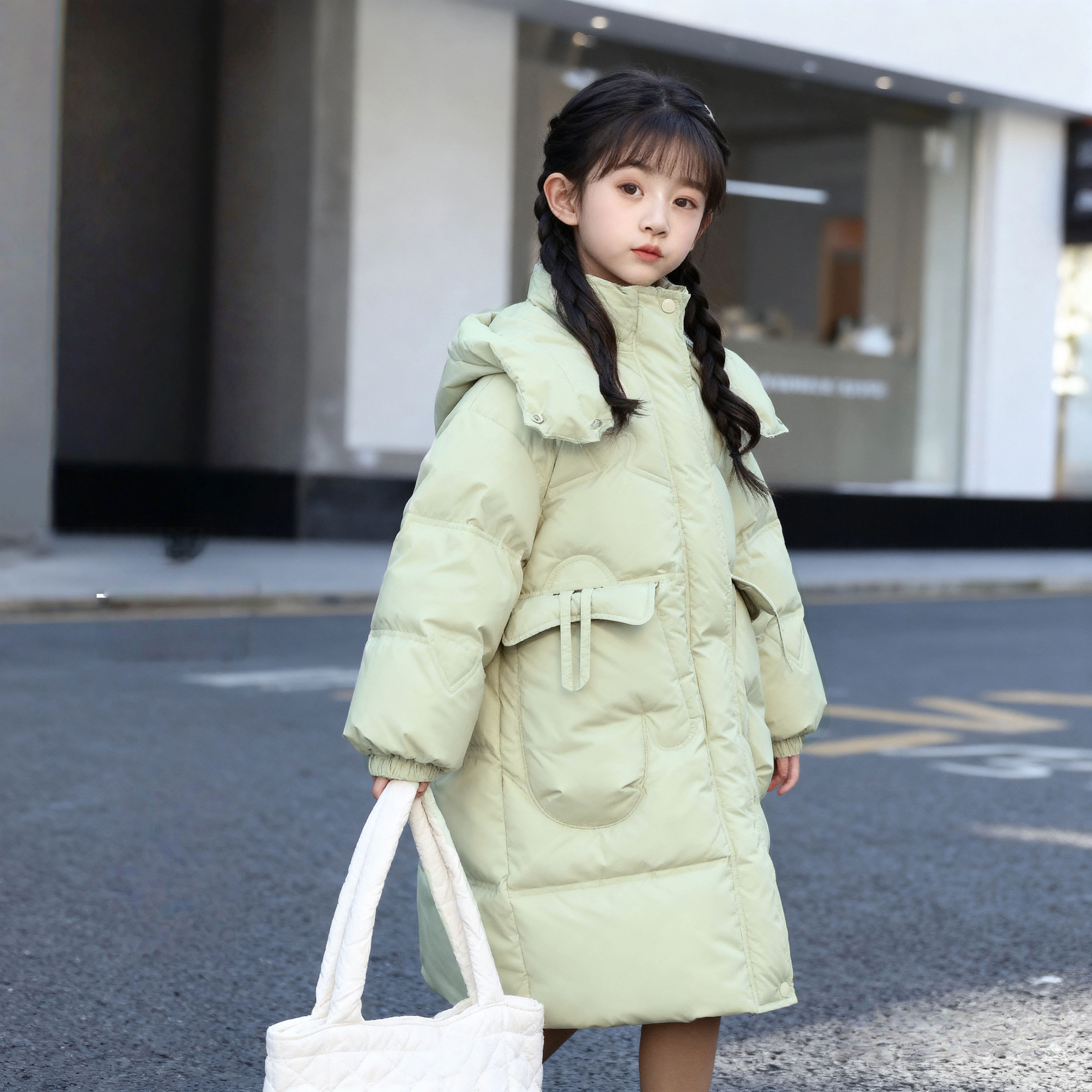 2025新款儿童羽绒服女童中长款白鸭绒加厚保暖外套真的值得买吗?-旅游-淘宝好物网