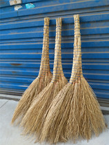Iron broom grass broom broom sorghum branch Big iron broom site broom Garden broom Bamboo handle broom road