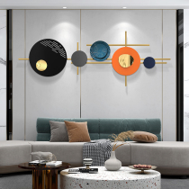 Creative wall decoration living room TV wall decoration Nordic sofa background wall decoration pendant metal luxury wall hanging