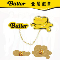 Bulletproof Youth Corps new special butter with butter logo metal badge brooch set perimeter