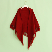 Red cheongsam shawl female wedding outside wedding wedding spring and autumn mother dress bride toast autumn and winter