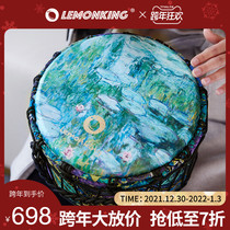 lemonking African drum beginner 10 inch adult tambourine Lijiang drum professional folk percussion instrument flagship store