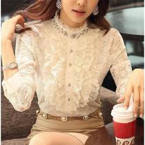 Base shirt women long sleeve autumn and winter New Korean version plus size slim slim plus velvet thickened semi-high clothes
