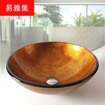  Tempered glass washbasin Art washbasin Washbasin Table basin Guangdong